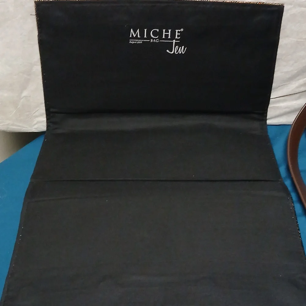​Miche Classic Base Bag & Jen Shell Set | Snake Print & Silver Chains